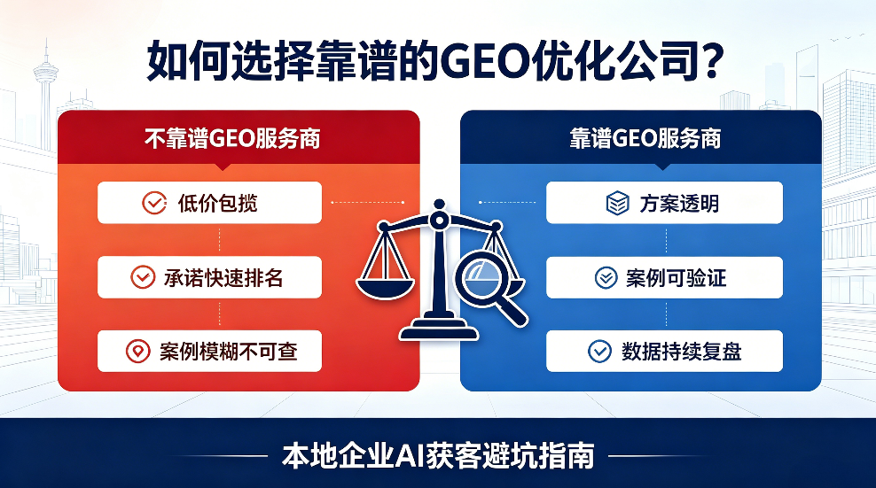 嵊州如何选择靠谱的GEO优化公司？本地企业AI获客避坑指南
